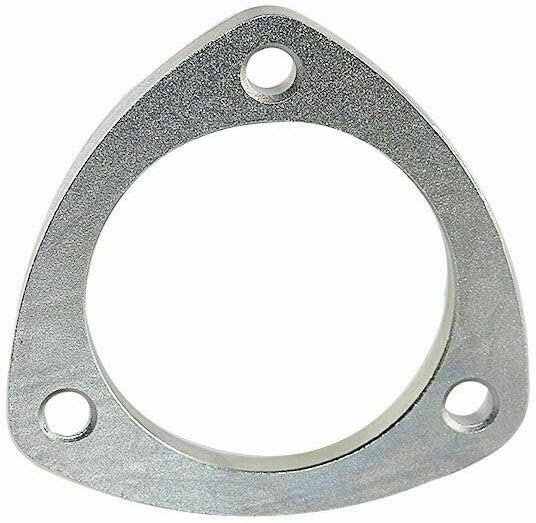 ya 4 8.14 Set of 3-inch 3-bolt stainless steel connector rear pipe flange + gasket