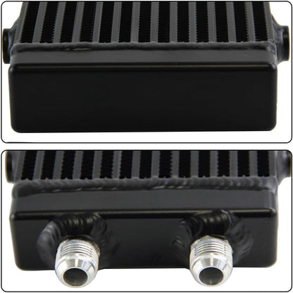 ya 12 10.8 baidi Small Dual Pass Bar & Plate Oil Cooler Kit for BMW for Mini Cooper S R53 R52 R50 BK
