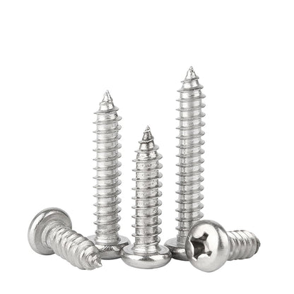 ya 16 10.20 baidi M1-M3.5 Thread Dia A2 Stainless Steel Phillips Pan Head Self Tapping Wood Screws