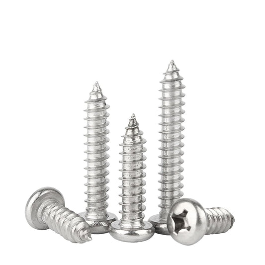 ya 16 10.20 baidi M1-M3.5 Thread Dia A2 Stainless Steel Phillips Pan Head Self Tapping Wood Screws
