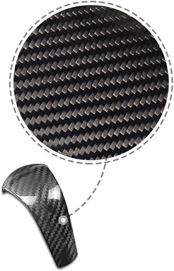 ya 4 8.14 Car Gear Shift Knob Cover Trim Fit for Mazda Atenza Axela CX-3 CX-4 CX-5 CX-8 Carbon
