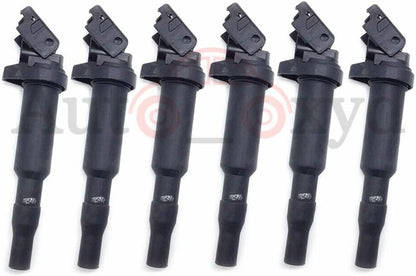 ya 4 8.24 baidi 6PCS Ignition Coil Connector 0221504470 Updated for BMW 128i 135i 328i 528i Z4