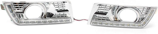 ya 4 8.10 3 Color LED Daytime Running Fog Lights Lamp For for Cadillac SRX 2012-2016 15