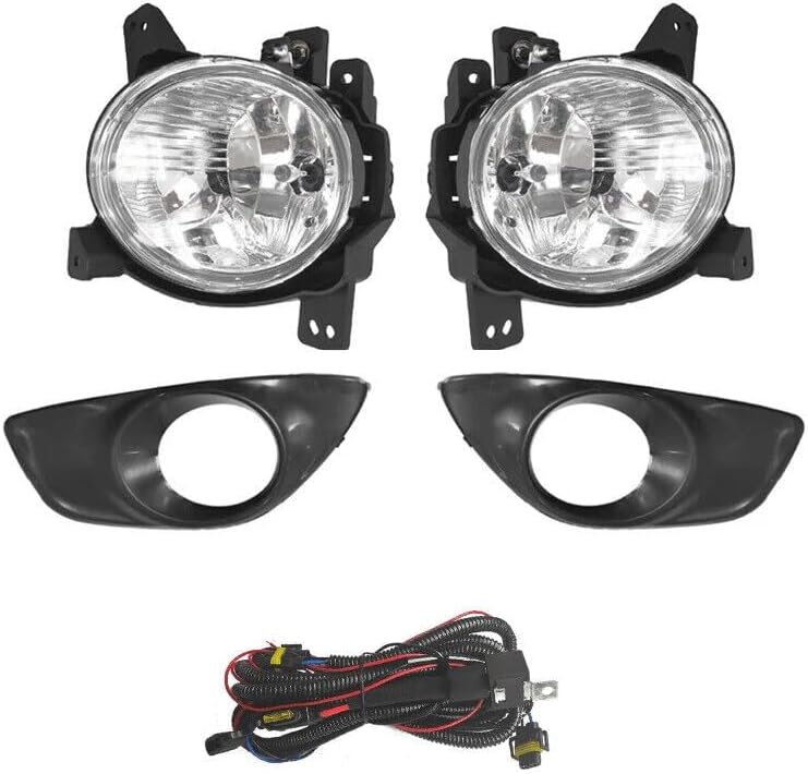ya 10 9.16 zhengce Fog light kit for Hyundai Santa Fe 2.4 2009-2012 with bulb/wiring harness
