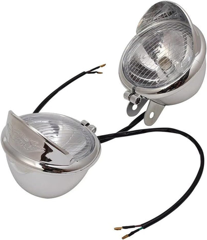 ya 2 8.15 Passing Fog Lights for Kawasaki Vulcan VN 800 900 1500 1600 1700 2000 Chrome