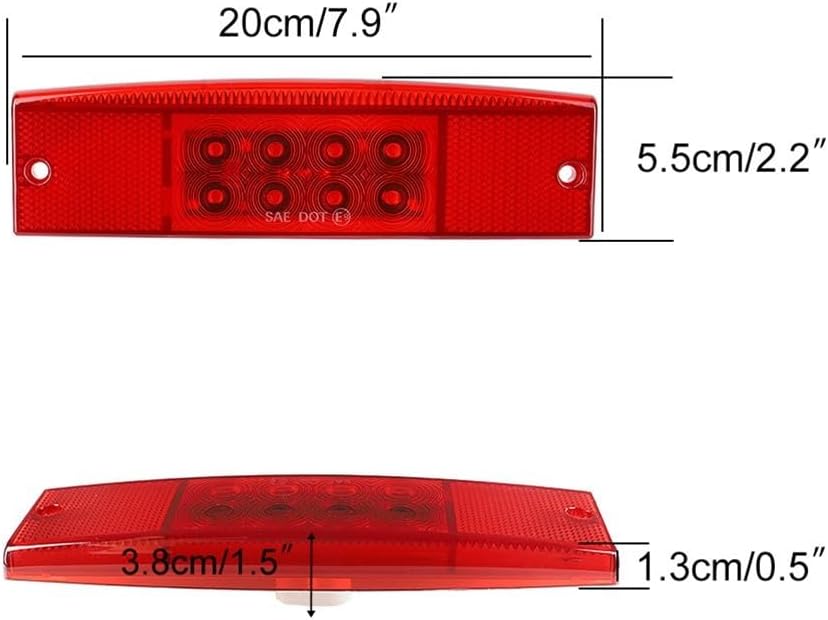 ya 13 9.15 baidi Premium ABS+LED Tail Lights For for Polaris ATVs Enhanced Visibility 2411450 1