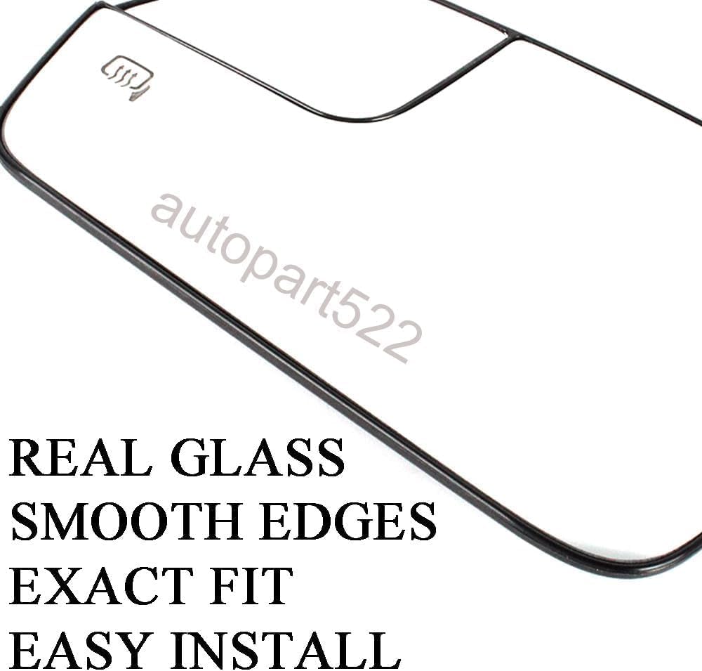 ya 13 9.15 zhengce for Lincoln MKZ 2013-2020 Left Side Heated Mirror Glass with Panel