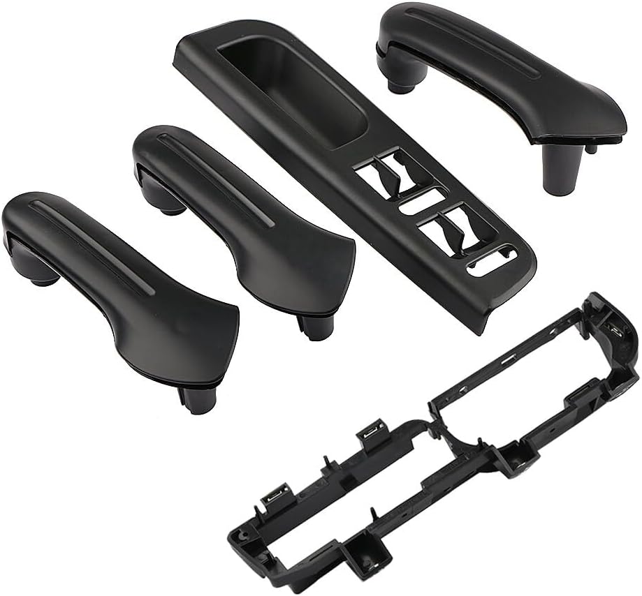 ya 4 8.14 for VW for Bora MK4 6pcs Door Handle Dazzle Pull Handle Inside Handle Dazzle Door Handle