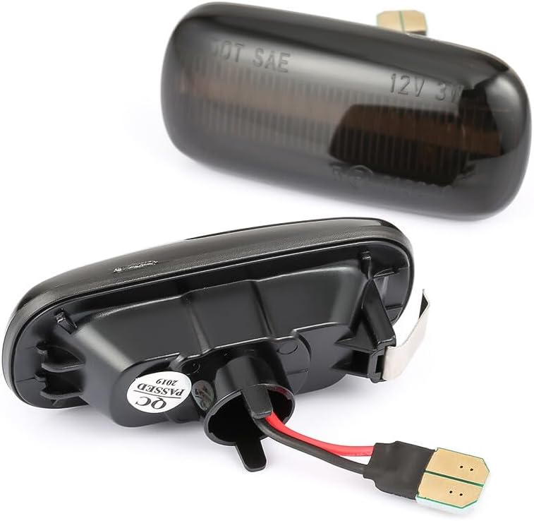 ya 7 8.24 baidi 2pcs LED Marker Light Sequential Turn Signal Amber Lights for Audi A4 S4 B6 B7