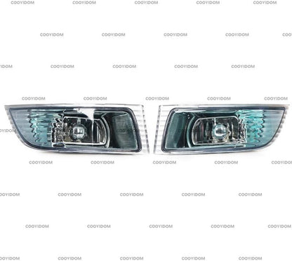 ya 5 8.24 baidi Pair Green len Front Bumper Fog Light Driver&Passenger for Lexus GX470 2003-2009