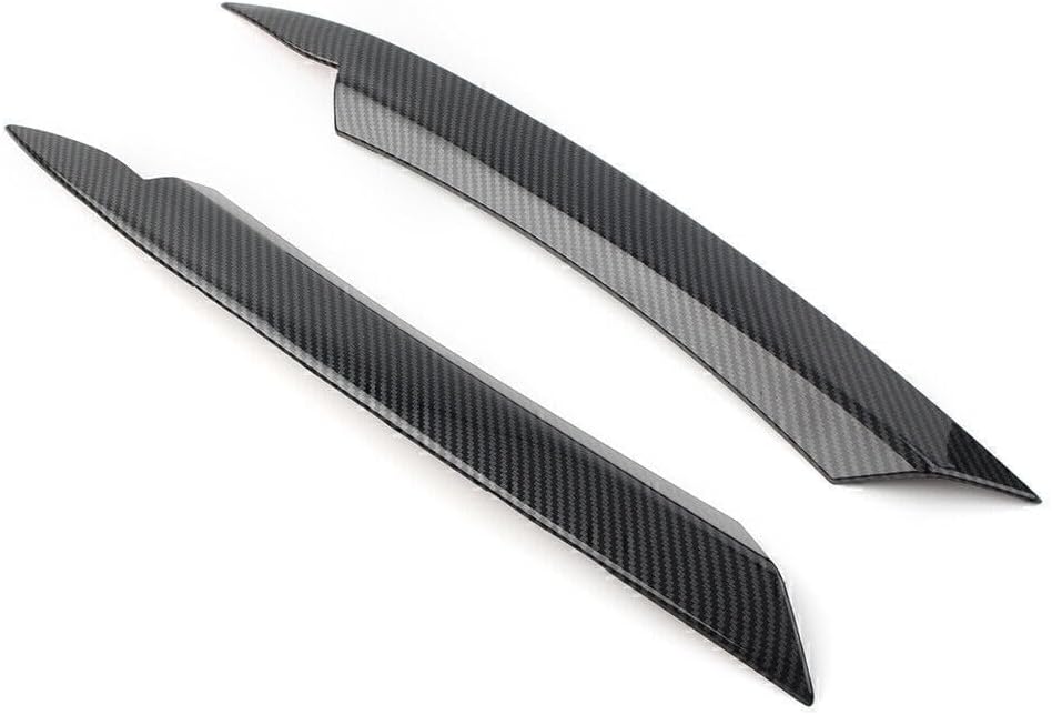 ya 4 8.14 Carbon fiber Head Light Eyelid Cover Trim Sticker Fit for VW for Passat B7 2010-2014