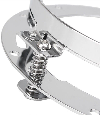 ya 2 8.15 for HARLEY Softail 1994-2013 7 Motorcycle LED Headlight Mounting Ring Bracket