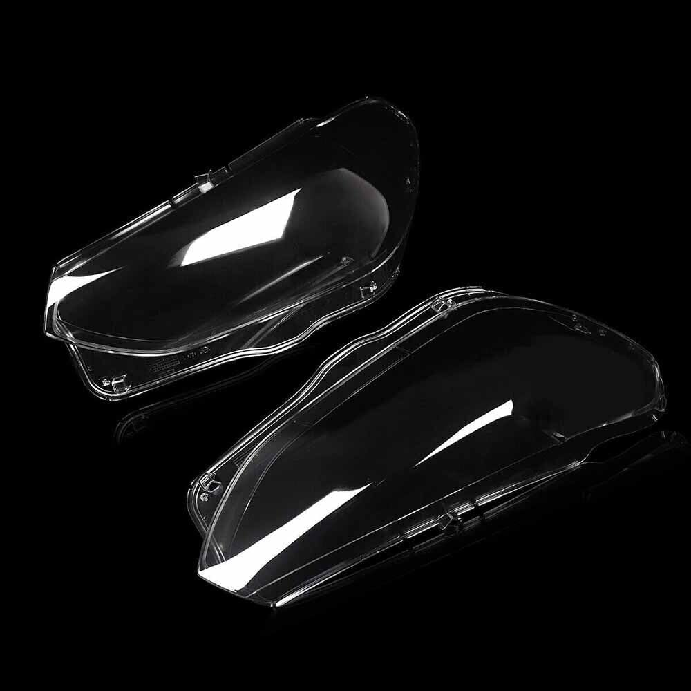 ya 11 9.14 zhengce Pair Clear Headlight Lens Cover 63117466131/2 for BMW 2018-21 X3 X4 G01 G02