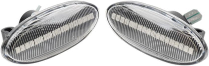 ya 10 9.16 zhengce for Nissan Qashqai Juke for X-Trail Dynamic Clear LED Side Marker Turn Sign