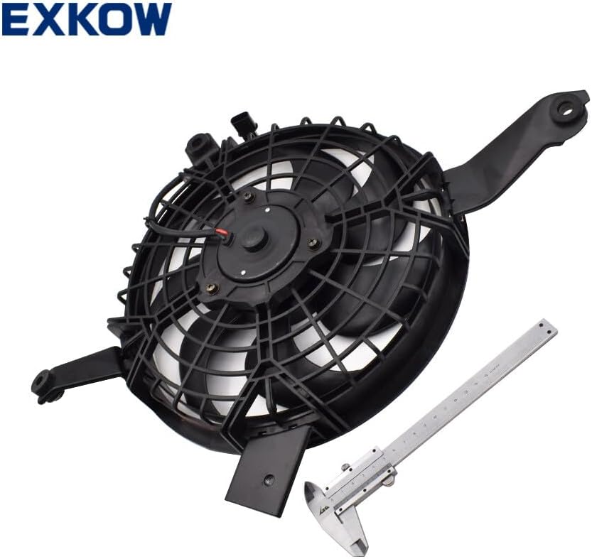 ya 2 8.15 Air Conditioning Condenser Fan Motor and Cover for Mitsubishi for Pajero Montero 2nd II 1990-2004