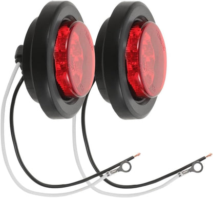 ya 13 9.15 baidi 2 Pcs Tail Light Logo Lamp Trailer Taillight Car Brake Rear Lights