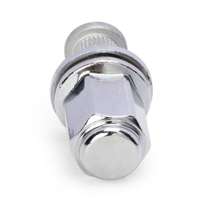 ya 10 9.16 baidi Wheel Lug Stud Hub + Lug Nut for Toyota and for Lexus Chrome 2pcs/Set 90942-01058 US