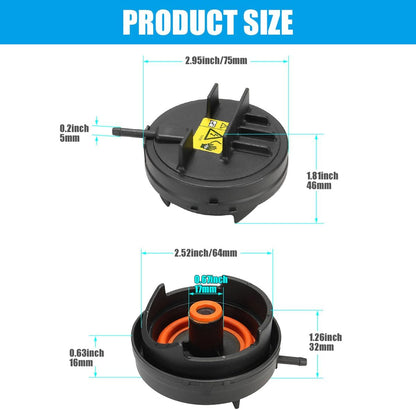 ya 4 8.8.2 for BMW E82 E90 E70 Z4 X3 X5 128i 328i 528i Engine Valve Cover Cap 11127552281