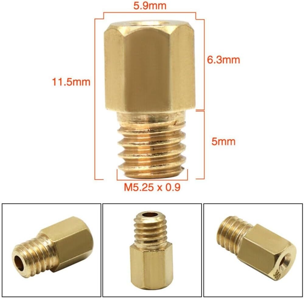 ya 2 8.15 12pcs/Set Carburetor Main Jet For VM TM Carb 90-200 Jets Motorcycle