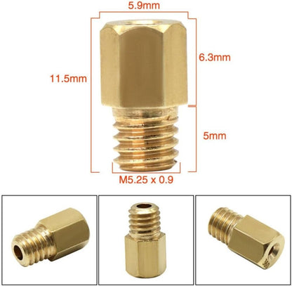 ya 2 8.15 12pcs/Set Carburetor Main Jet For VM TM Carb 90-200 Jets Motorcycle