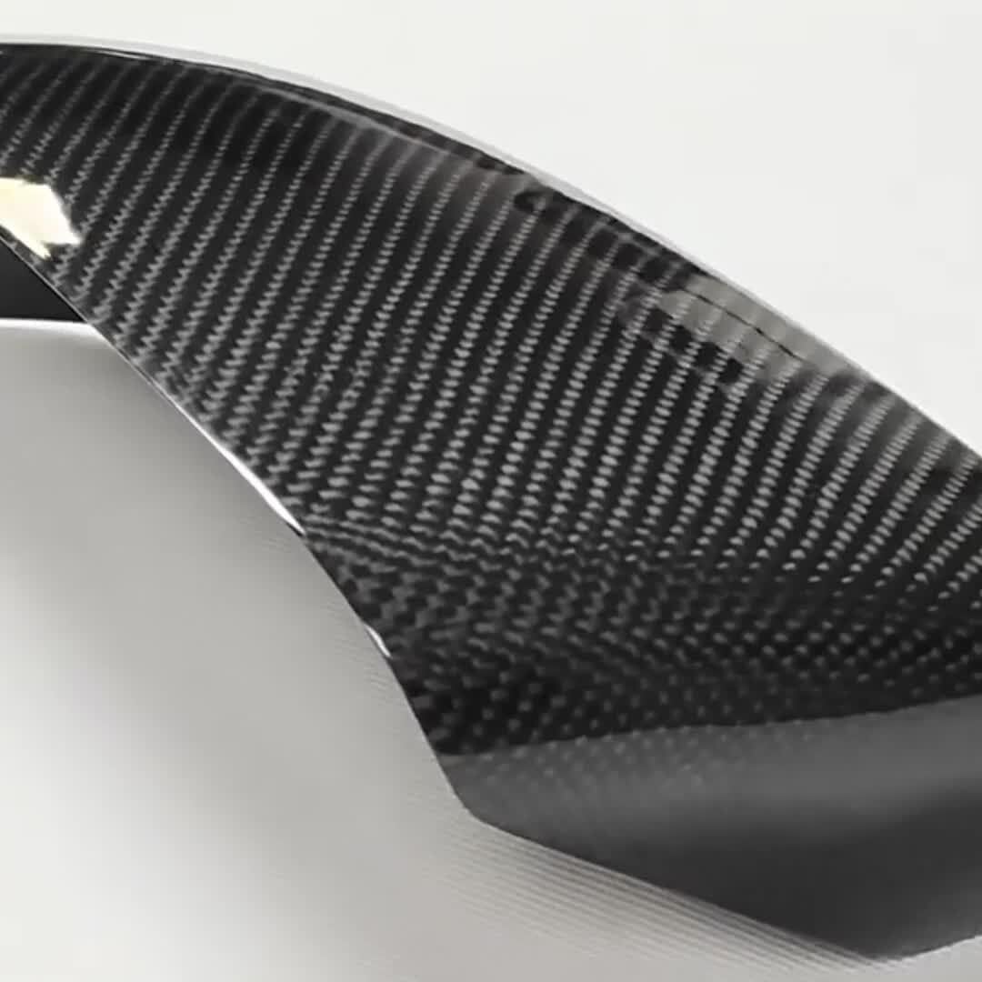 ya 11 9.14 baidifor VW ID.4 ID.6 for Audi Q4 e-tron 2021-2024 Carbon Fiber Mirror Cover