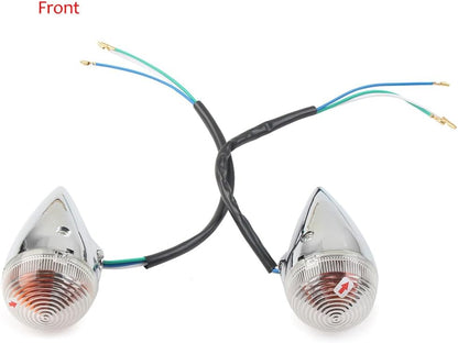 ya 11 9.14 zhengce 1 Pair Clear Front Turn Signal Light for Yamaha XV1900 2006-2013