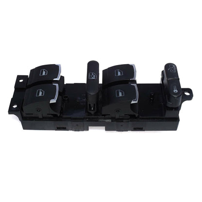 ya 5 8.10 2pcs Chrome Headlight Master Window Switch for VW for Bora Beetle for Jetta for Golf MK4