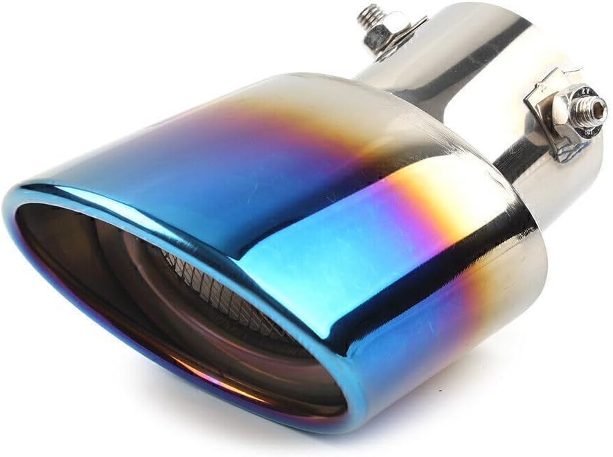 ya 6 8.14 For Most Model Universal Rear Pipe Tail Muffler Tip Round Accessories