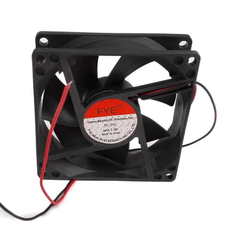 ya 16 10.20 baidi 2 pcs FYE 9CM 90 * 90 * 25mm 2 Wires 24V 0.15A brushless/#W7*-