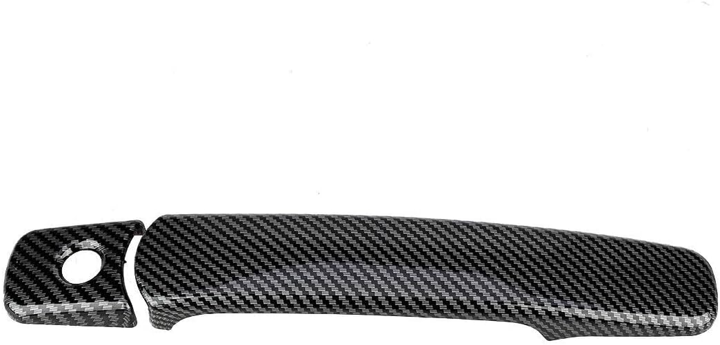 ya 2 8.15 2pcs Carbon Fiber Style Front Door Handle Protectors Fits for Infiniti G35 Coupe 03-07 @