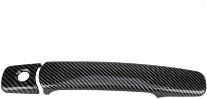 ya 2 8.15 2pcs Carbon Fiber Style Front Door Handle Protectors Fits for Infiniti G35 Coupe 03-07 @