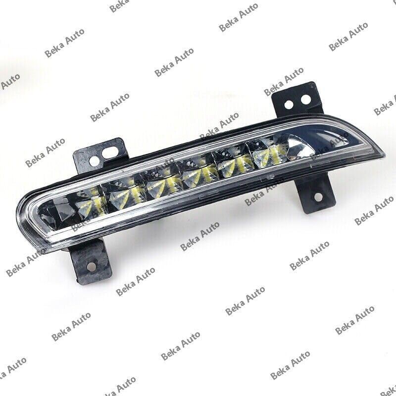 ya 2 8.15 Paired for Renault Fluence 2014 left and right front bumper LED fog lights