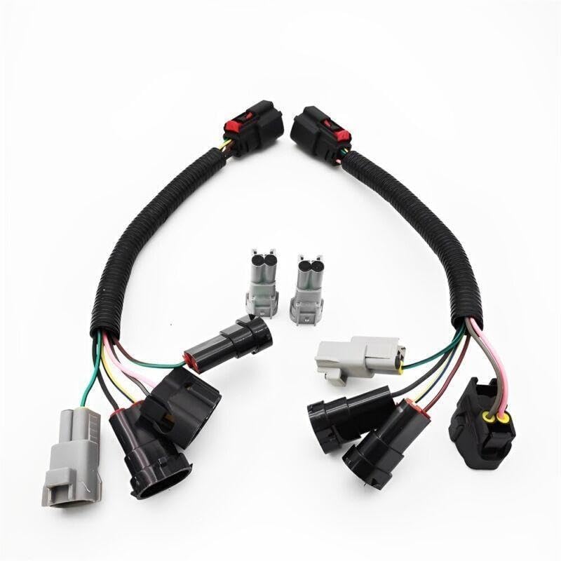 ya 4 8.10 2xLED headlight conversion harness adapter plug and play suitable for Tacoma for Toyota 2016-20
