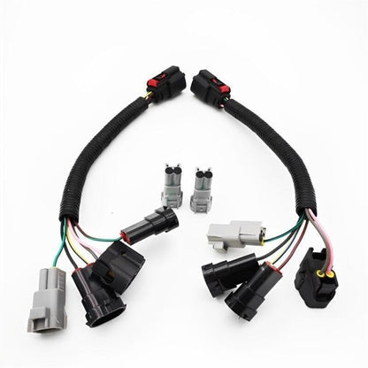 ya 4 8.10 2xLED headlight conversion harness adapter plug and play suitable for Tacoma for Toyota 2016-20