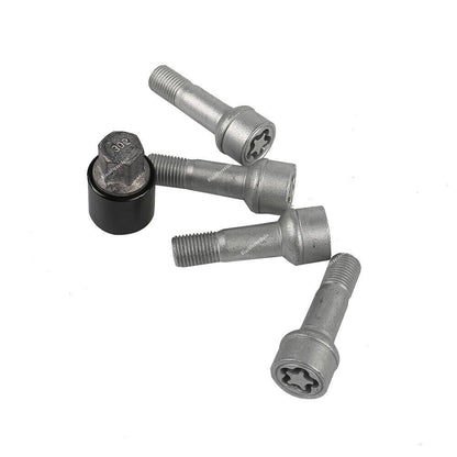 ya 5 8.10 5pcs Wheel Set Studs Lugs Long Safety Bolts A0019901707 Fit for Benz M14x1.5x45