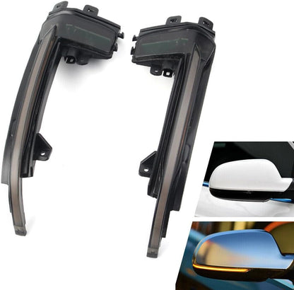 ya 4 8.10 for Audi A3 S3 RS3 A4 S4 B8.5 A5 Dynamic LED Turn Signal Light Mirror Indicator