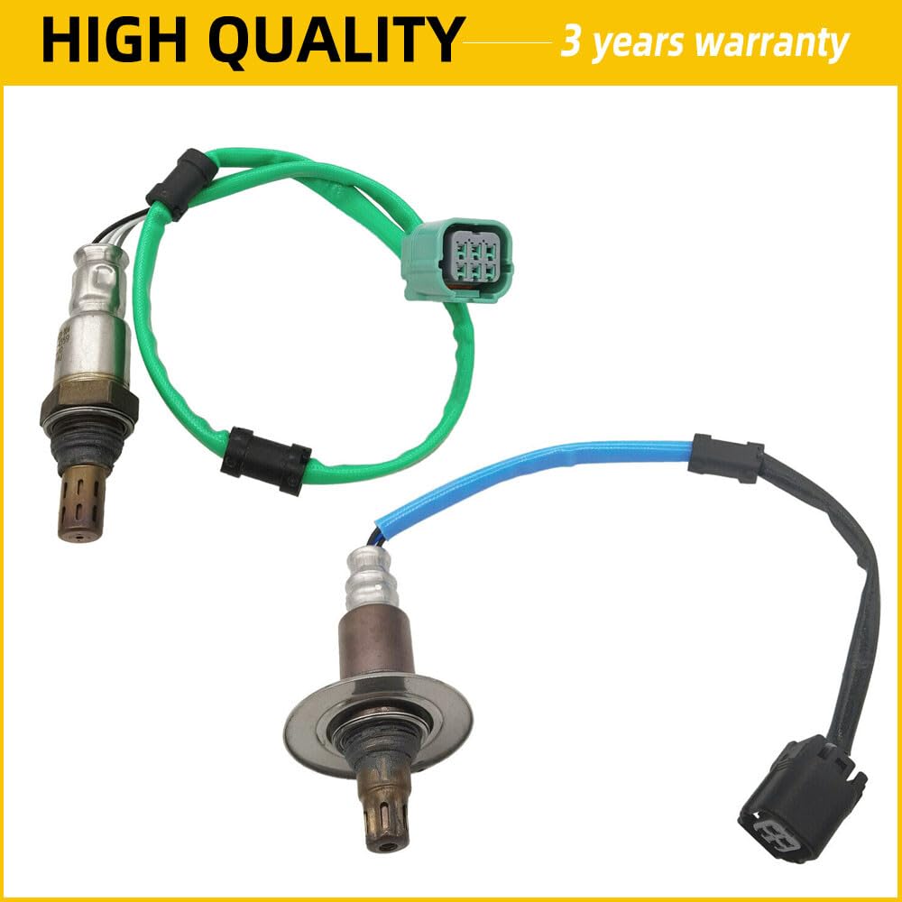 ya 12 10.8 baidi 2-Pack + Oxygen Sensor for Honda for CR-V 2.4L EX EX-L LX 2007-2009-