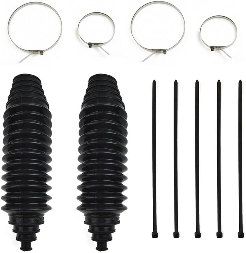 ya 4 8.10 Gaiter Pinion Boot +Clamps 23x6cm Rack Pinion Kit Accessories