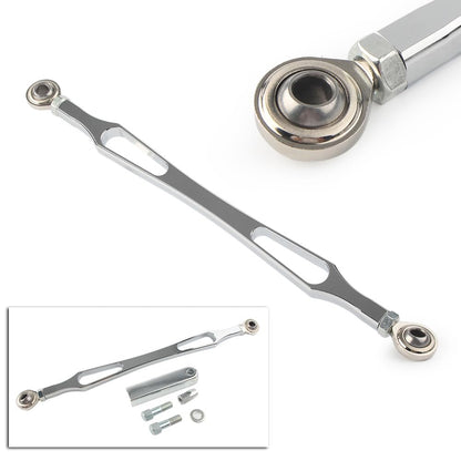 ya 6 8.14 CNC Gear Shift Linkage Shifter Link Chrome Fit Harley Touring Softail Dyna