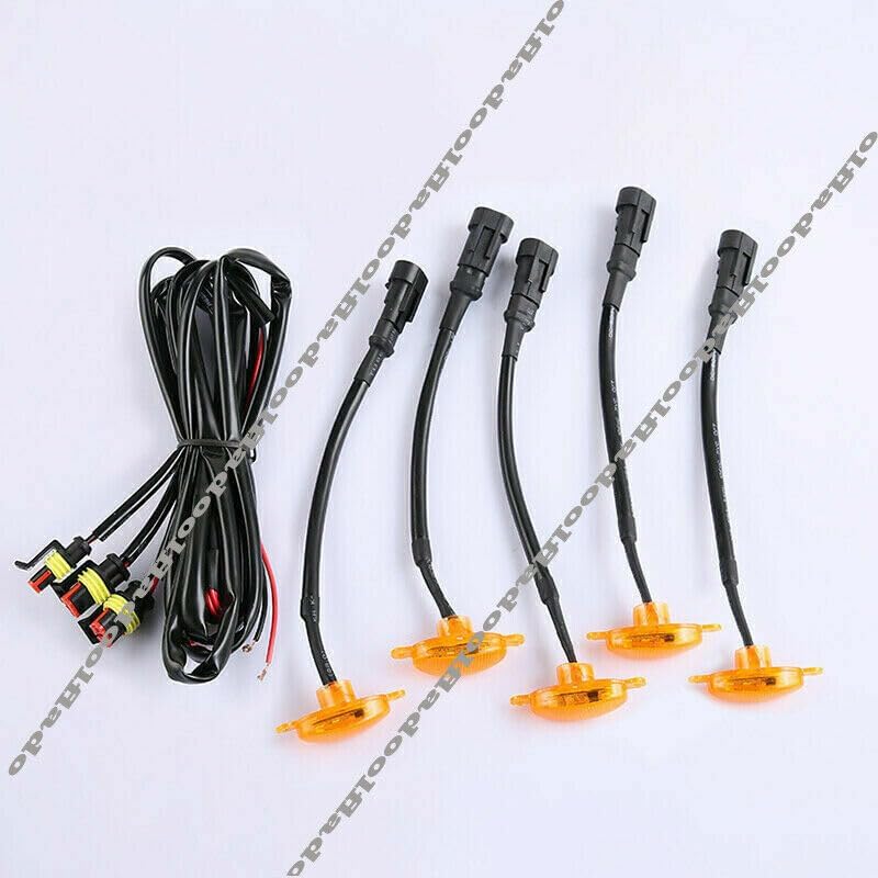 ya 7 8.24 baidi Car Grille LED Light Raptor Style Grill Trim Fit For 2007-2021 for Toyota FJ Cruiser