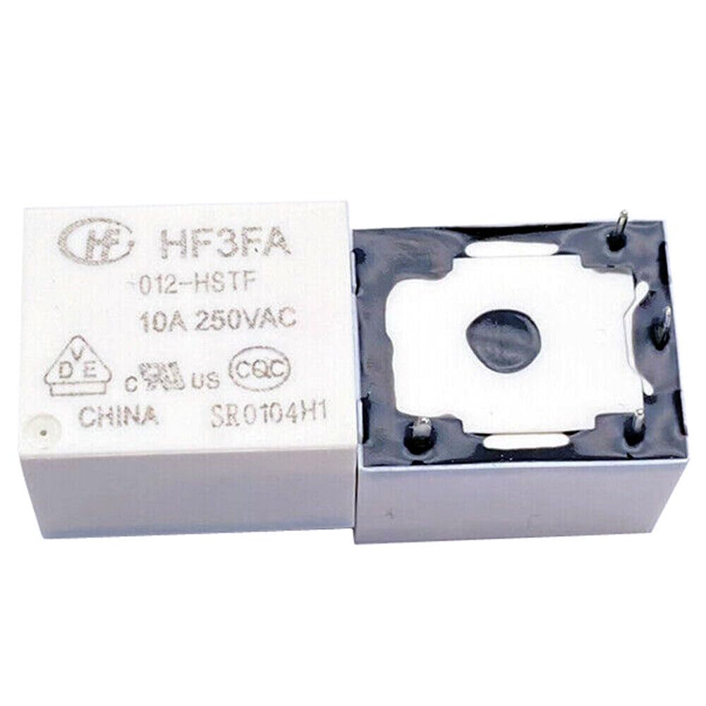 ya 16 10.20 baidi 2Pcs HF3FA-012-HST 12VDC Power Relay 10A 250VAC 4Pins #W7*-