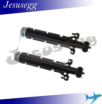 ya 9 10.24 2pcs Washer Fluid Jet- Headlight Cleaning 31391838 for Volvo S60 Mk2 Black RH+LH