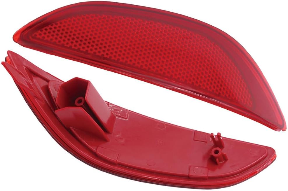 ya 27 10.13 baidi 2 Rear Bumper Reflectors for 2012-2016 for Hyundai Accent i25 Left and Right Red