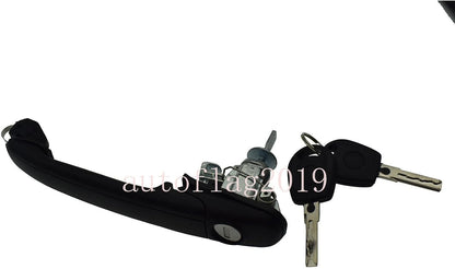 ya 2 8.15 Applicable to for Ford Galaxy for VW Beetle Front Left Door Handle with Lock Barrel Key 