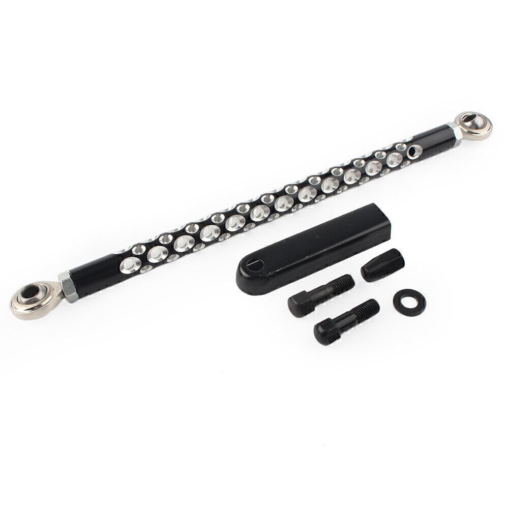 ya 6 8.14 for Harley Touring Road Glide 1986-2019 Metal Black Shift Linkage Shifter Link