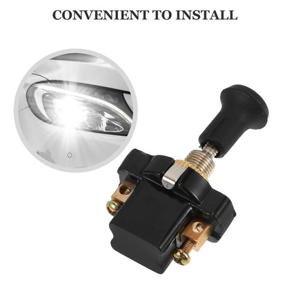 ya 23 10.7 baidi 2 Pcs Headlamp Switch Utv Automotive Pull Push Brake Light Universal