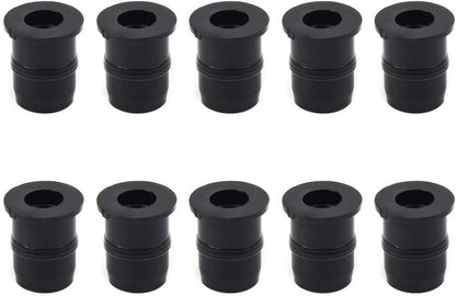 ya 2 8.15 10PCS M5 Rubber Nut 5mm Metric Motorcycle Windscreen Well Nut Wellnuts Brass Nut