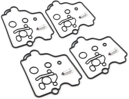ya 2 8.15 4 Carburetor Rebuild Kits for Suzuki RF600R RF900R Repair Set Gasket Float Valve