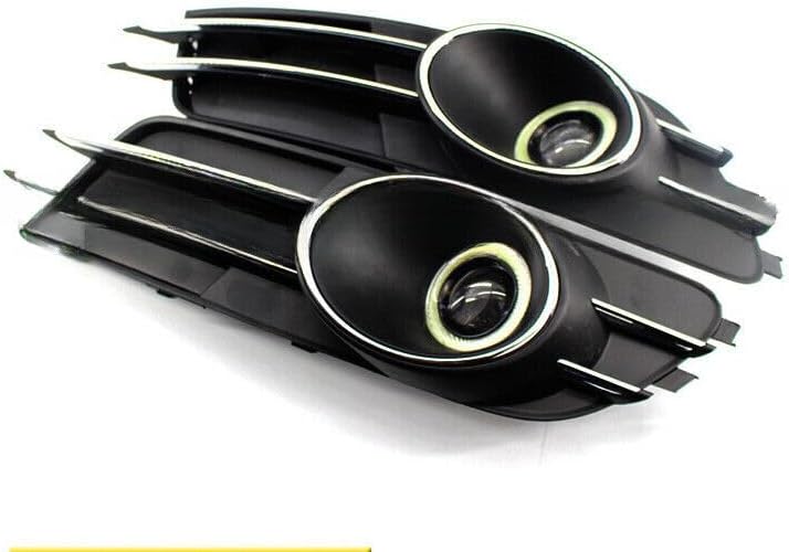 ya 4 8.8.2 Left&Right Lower Bumper Grille Grill Cover Fog Light Set for Audi A6 C7 2012-15