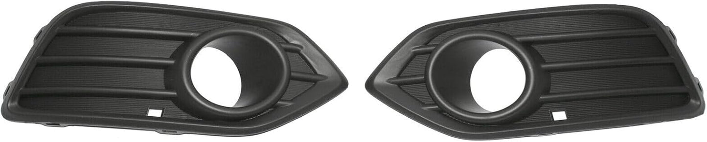 ya 4 8.10 Pair Front Fog Light Lamp Trim Cover Grille Bezel Fit for Honda HR-V 2019-2021